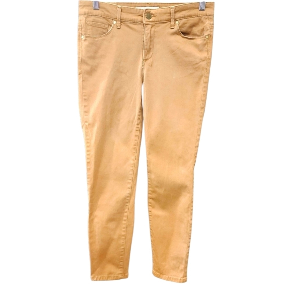 Anne Klein Ankle Tan Jeans
